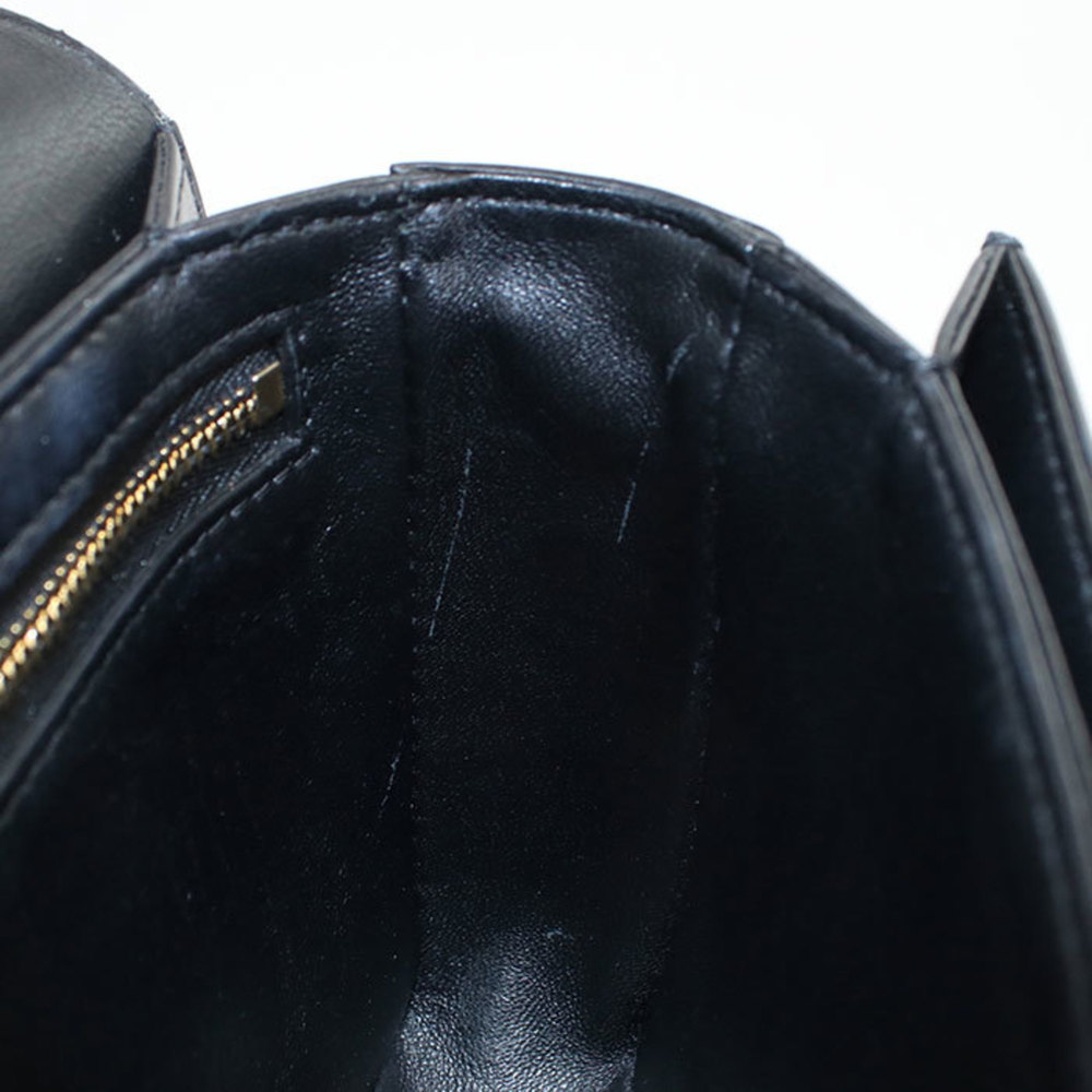 CELINE Triomphe Crossbody Shoulder Bag, Women's, Black - Picture 4 of 9